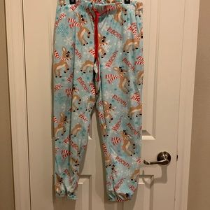 Adorable Rudolph holiday lounge/sleep pants